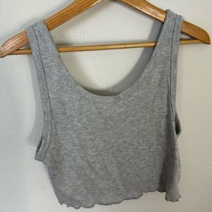 Light Grey Colsie Cozy Tank Top